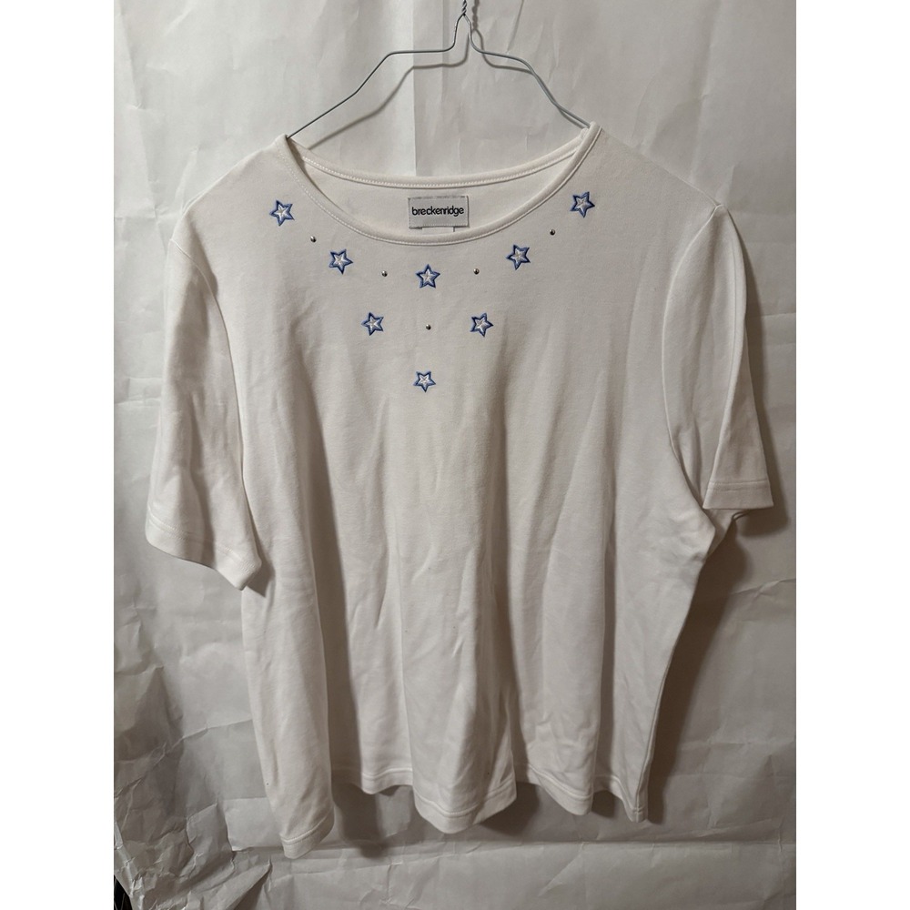 Breckenridge short-sleeve top Stars Size XL